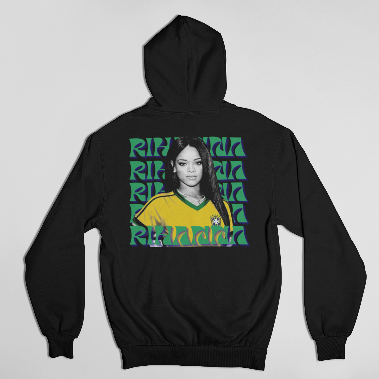Moletom Canguru Rihanna Diva Da Copa