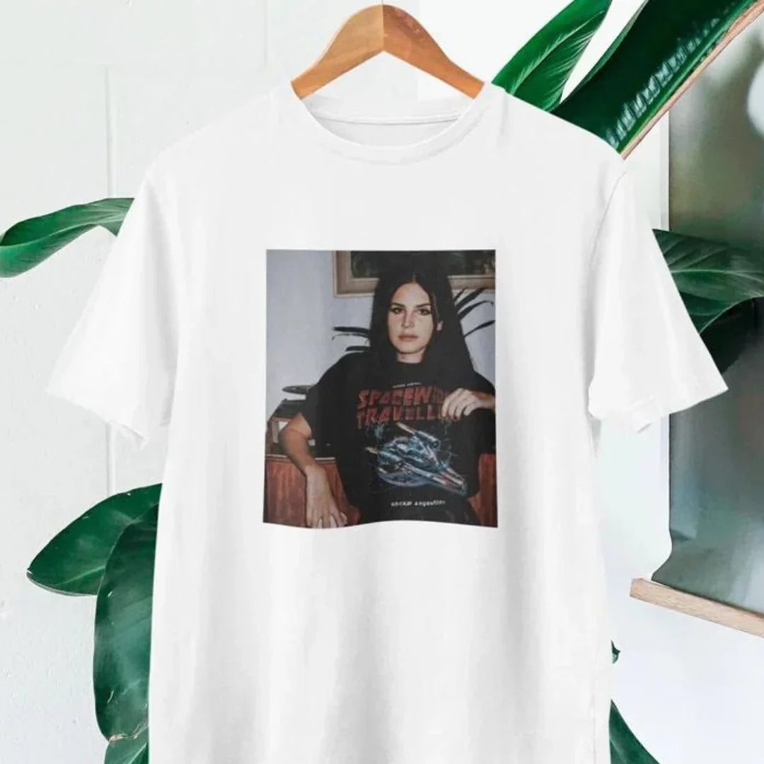 Camiseta Básica Lana Del Rey Retro
