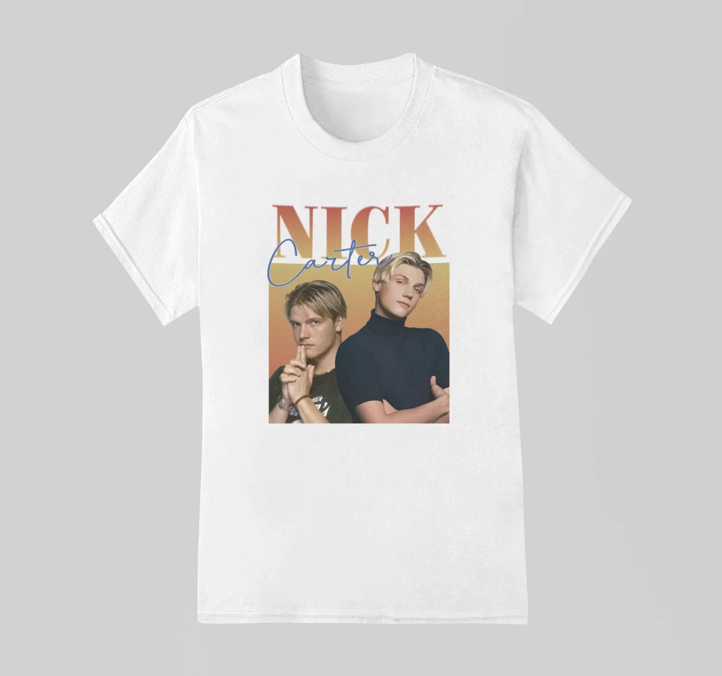 Camiseta Básica Backstreet Boys Nick Carter