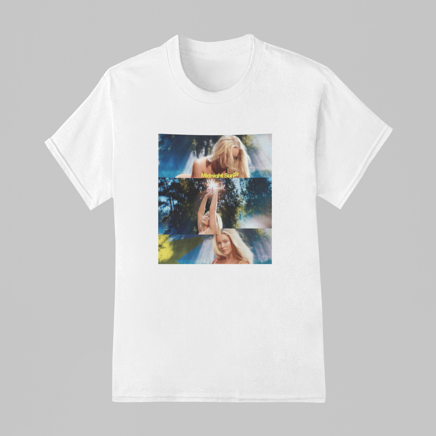 Camiseta Básica Zara Larsson Collab Photo Album