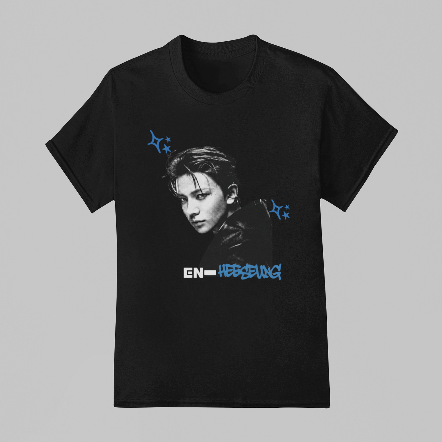 Camiseta Básica Enhypen Heeseung Halftone