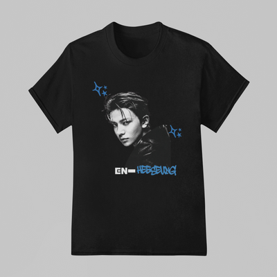 Camiseta Básica Enhypen Heeseung Halftone