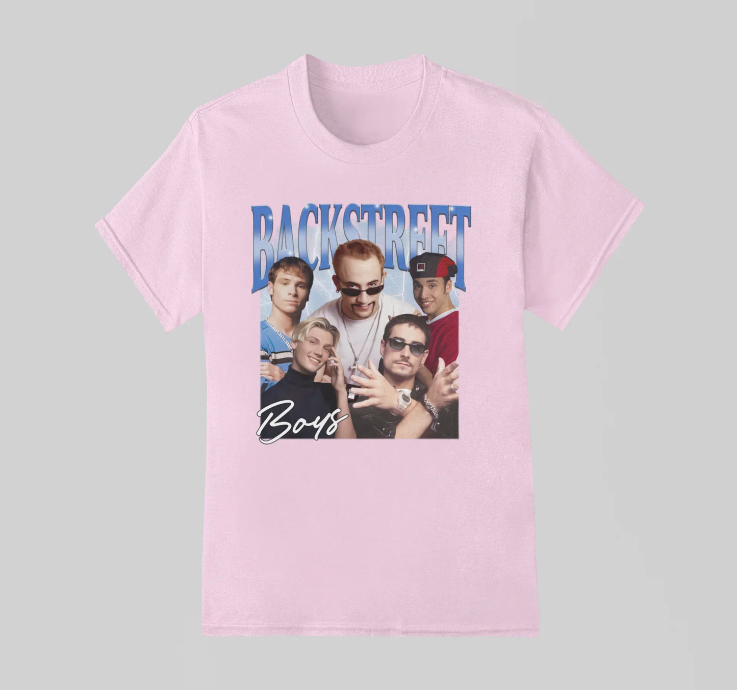 Camiseta Básica Backstreet Boys Graphic Aesthetic