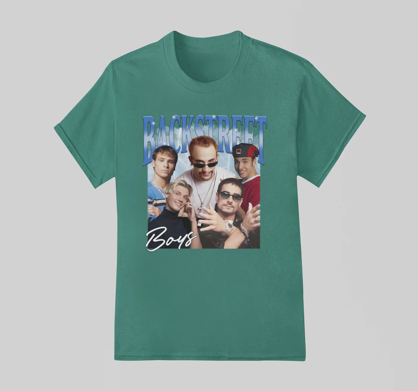 Camiseta Básica Backstreet Boys Graphic Aesthetic