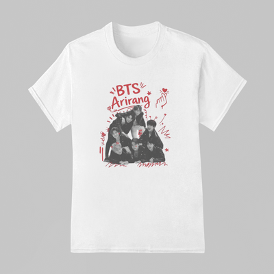 Camiseta Básica BTS Arirang Graphic