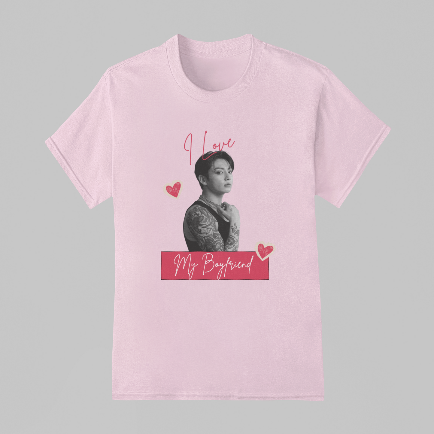 Camiseta Básica BTS Boyfriend Jungkook