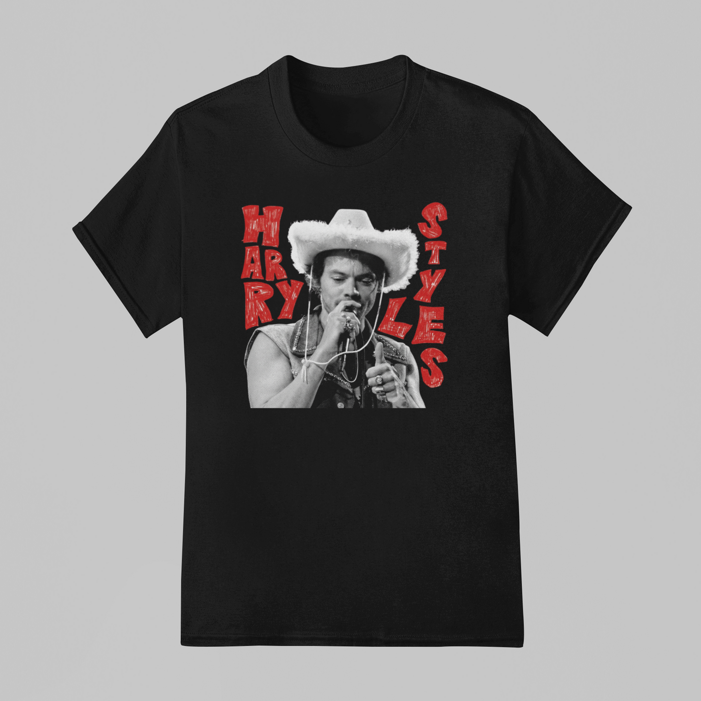 Camiseta Básica Harry Styles Cool Photo