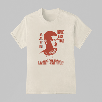 Camiseta Básica Zayn Malik Love Like This Single