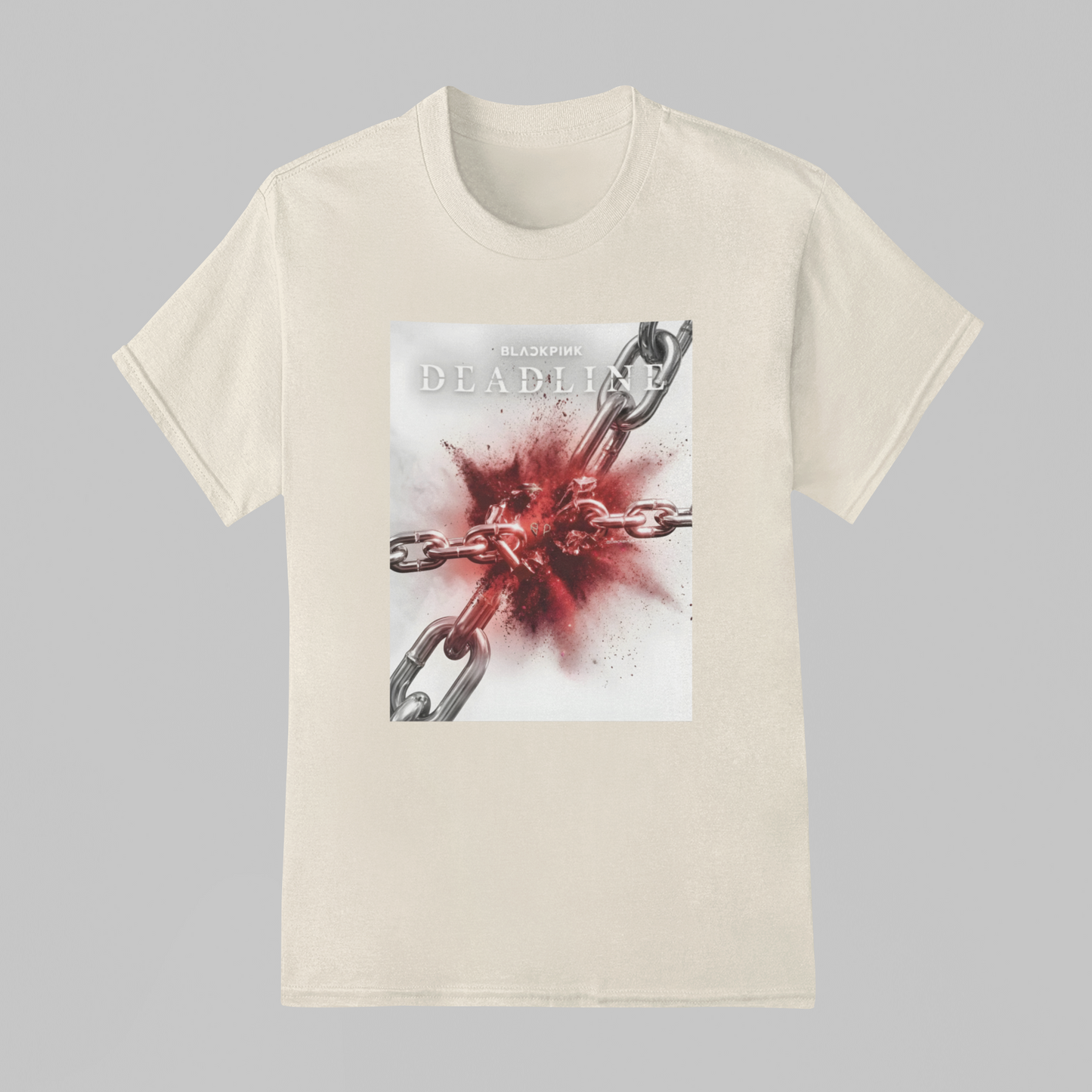 Camiseta Básica Blackpink Correntes