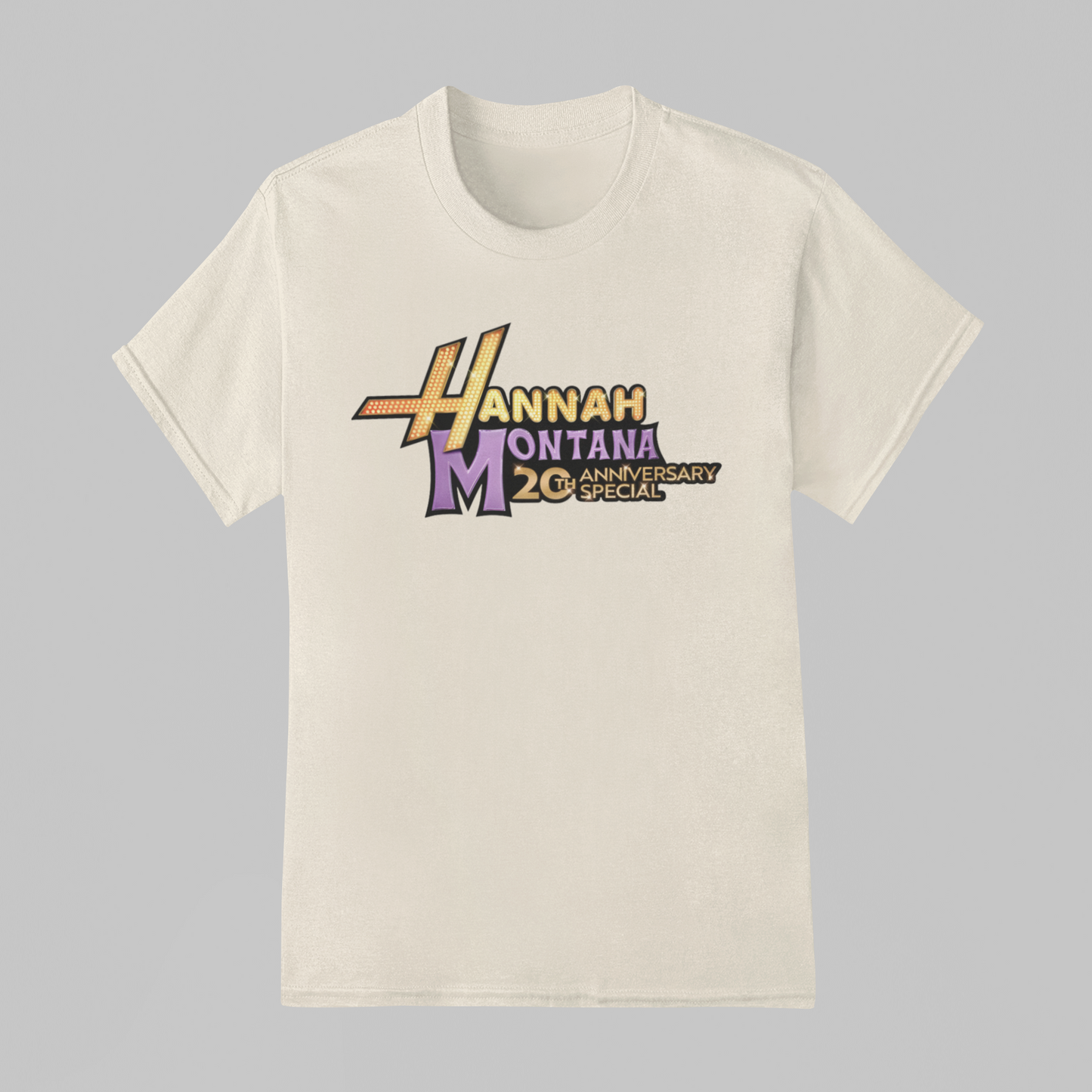 Camiseta Básica Hannah Montana 20th Anniversary Special