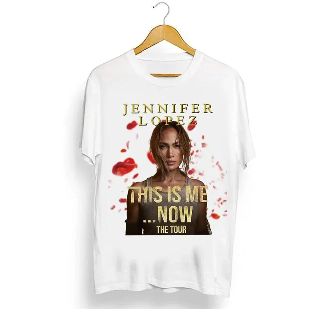 Camiseta Básica Jennifer Lopez This Is Me... The Tour - Branco