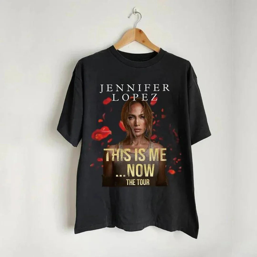 Camiseta Básica Jennifer Lopez This Is Me... The Tour - Preto