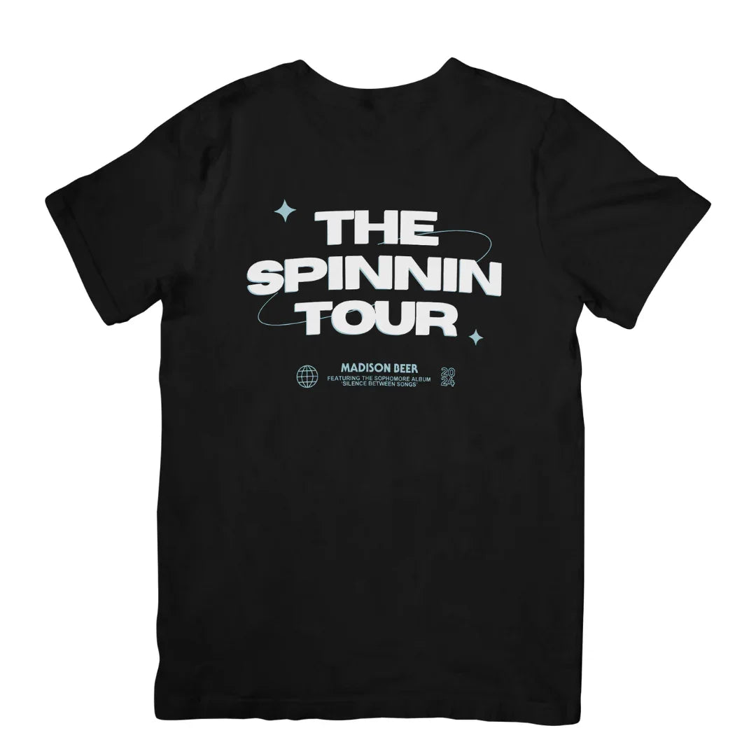 Camiseta Básica Madison Beer T.S.T Preto