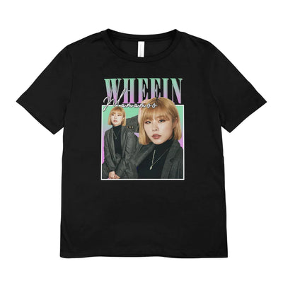 Camiseta Básica Mamamoo Wheein - preto