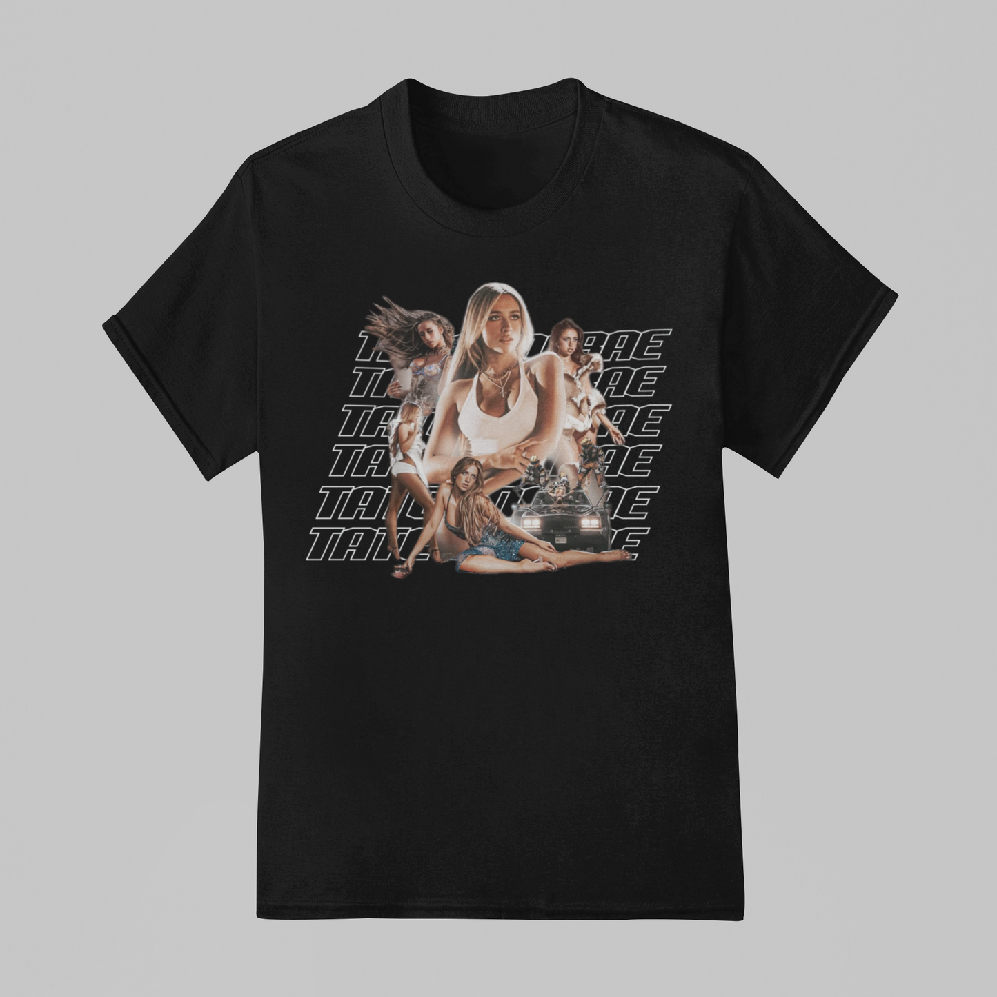 Camiseta Básica Tate McRae Collab Graphic