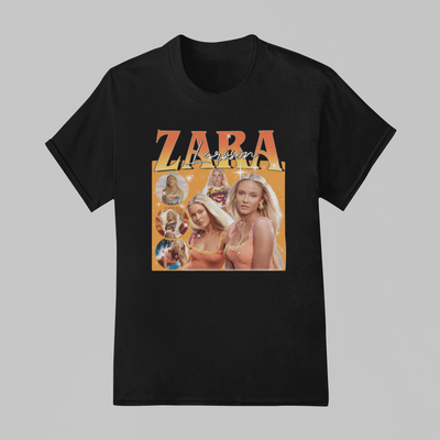 Camiseta Básica Zara Larsson Graphic Retro