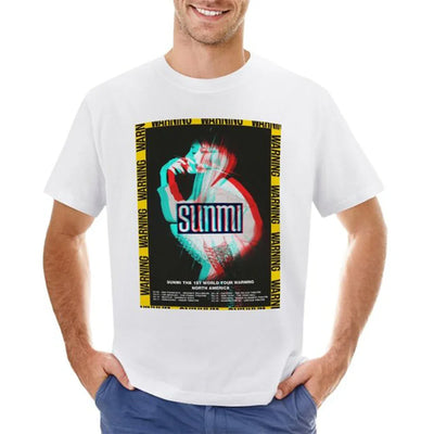 Camiseta Básica Sunmi Psychedelic