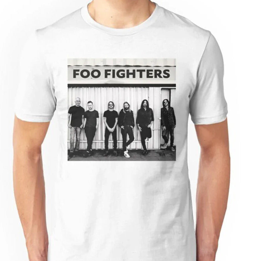 Camiseta Básica Foo Fighters Rock Band