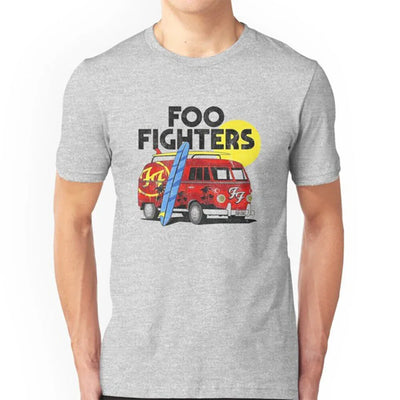 Camiseta Básica Foo Fighters Kombi