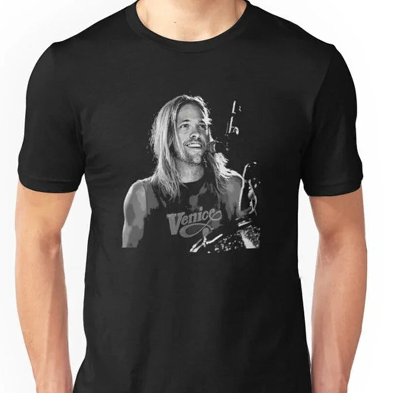Camiseta Básica Foo Fighters Baterista