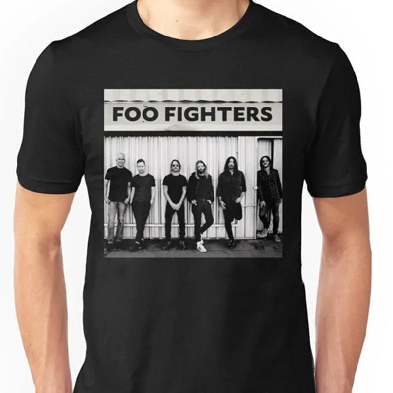 Camiseta Básica Foo Fighters Rock Band
