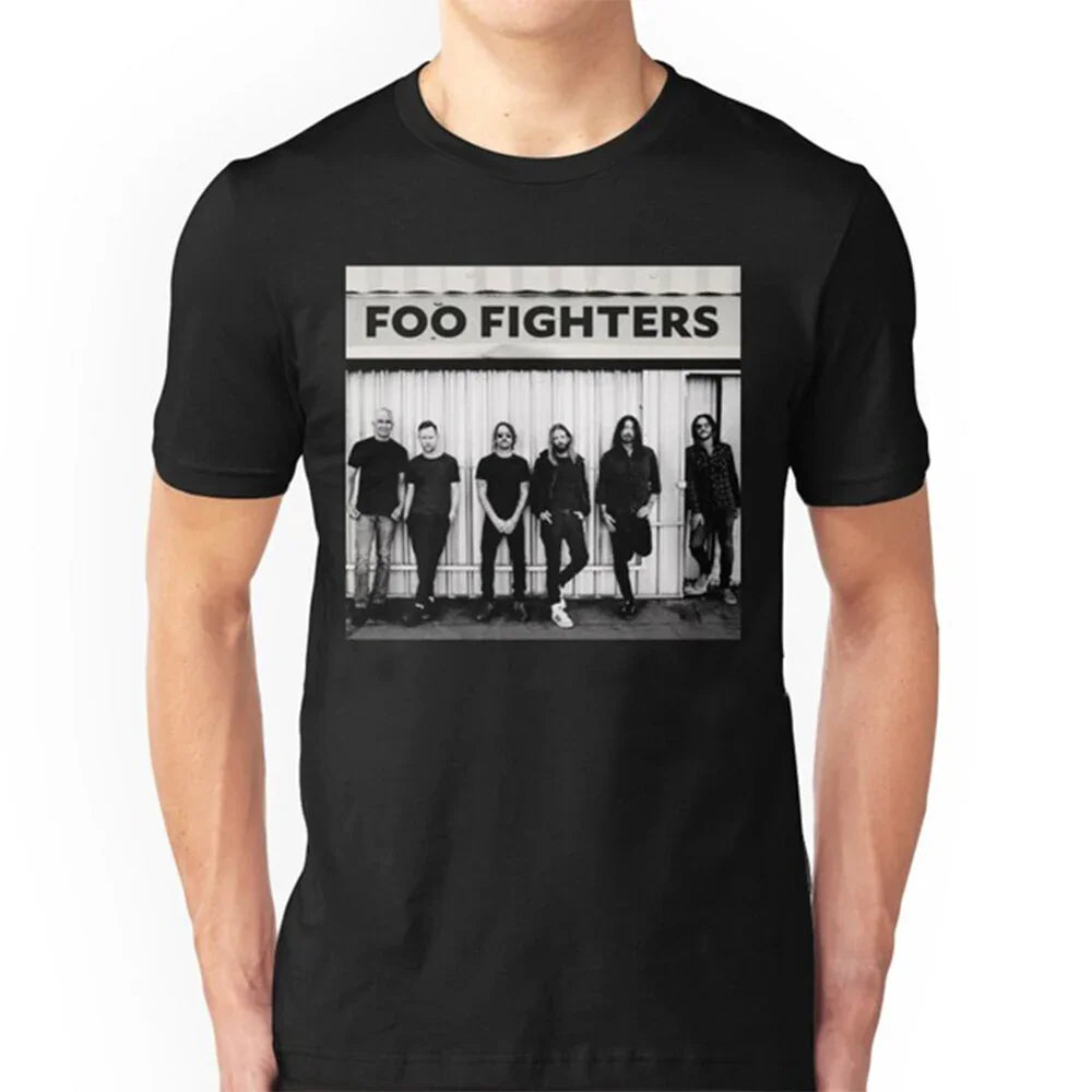 Camiseta Básica Foo Fighters Rock Band