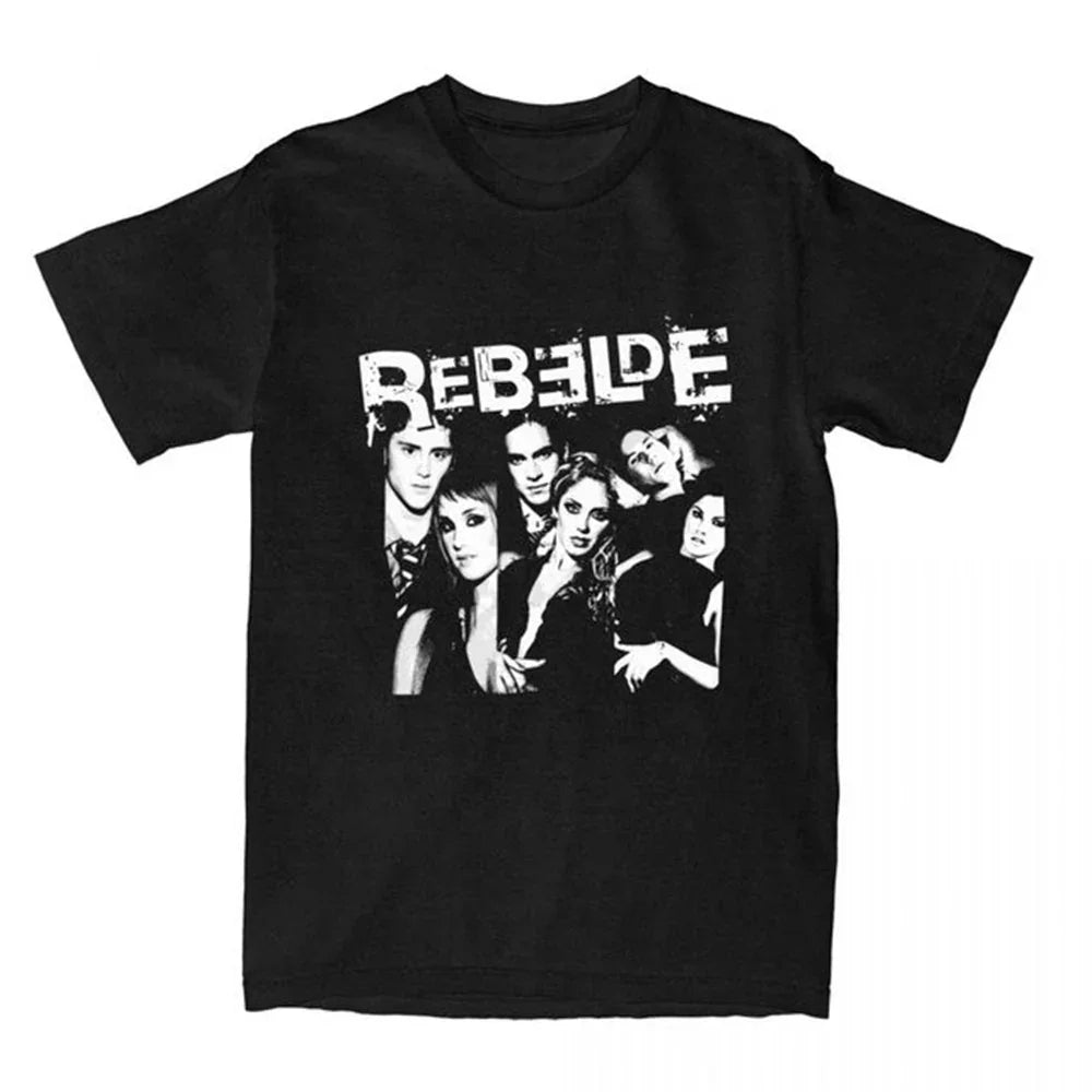 Camiseta Básica RBD Black and White