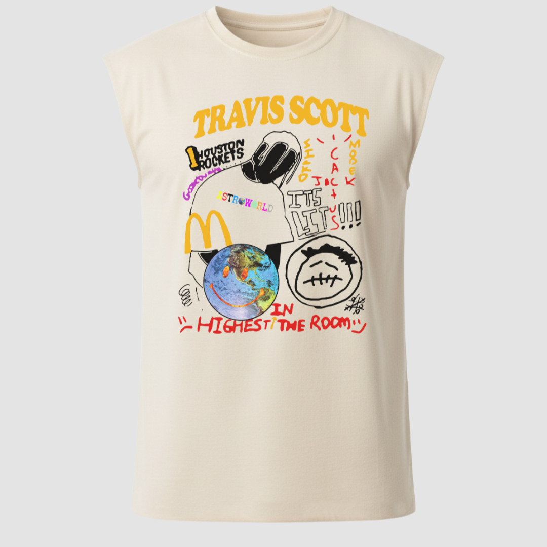 Regata Oversized Travis Scott Singles Rapper Music