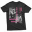 Camiseta Básica Lisa Pink - preto
