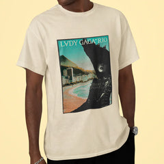 Camiseta Básica Lady Gaga No Rio Poster
