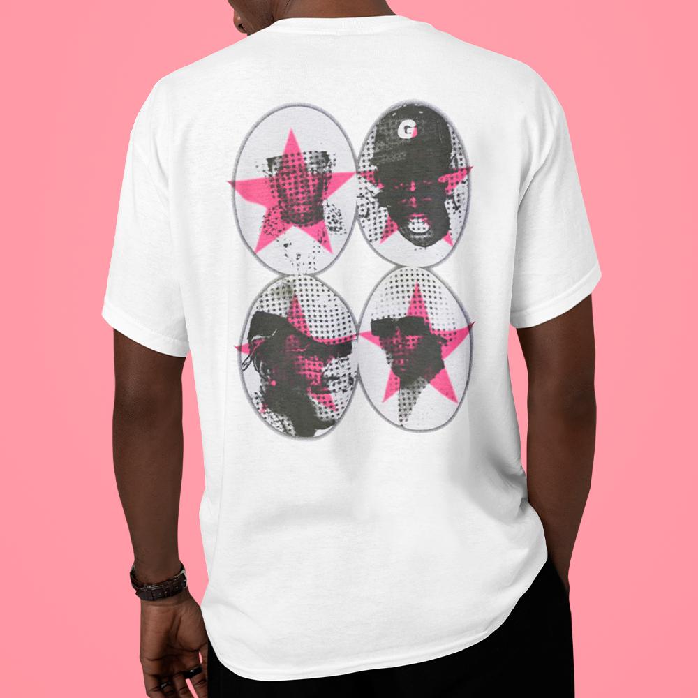 Camiseta Básica Tyler The Creator Pink Star