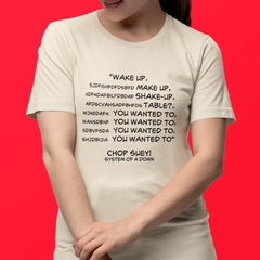 Camiseta Básica System Of A Down Wake Up