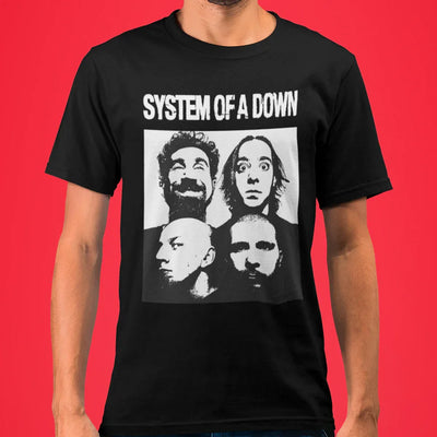 Camiseta Básica System Of A Down Band