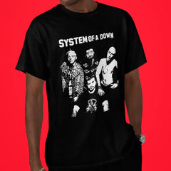 Camiseta Básica System Of A Down