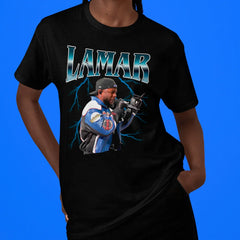 Camiseta Básica Kendrick Lamar Lightning