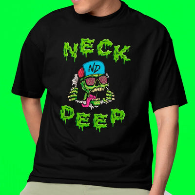 Camiseta Básica Neck Deep Zombie