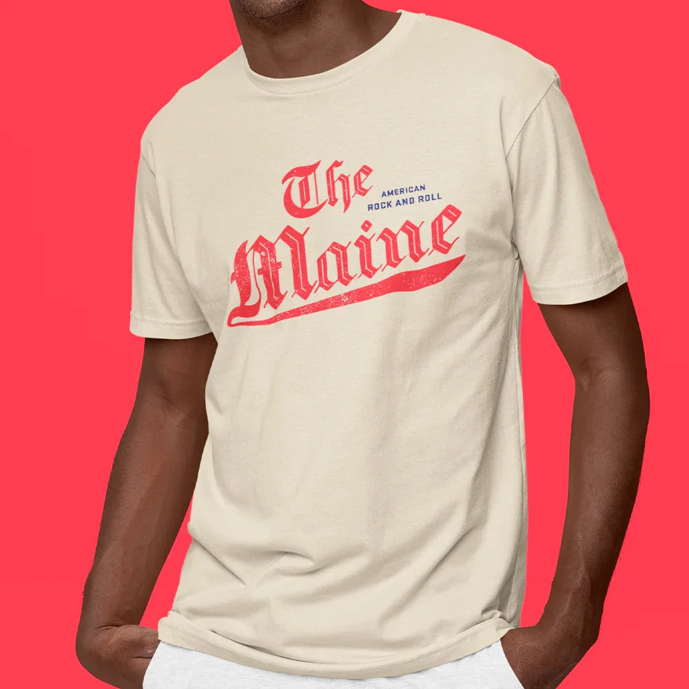 Camiseta Básica The Maine American Rock And Roll