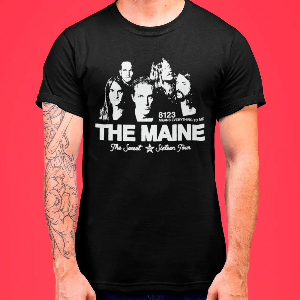 Camiseta Básica The Maine The Sweet Sixteen Tour
