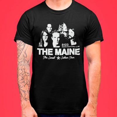 Camiseta Básica The Maine The Sweet Sixteen Tour