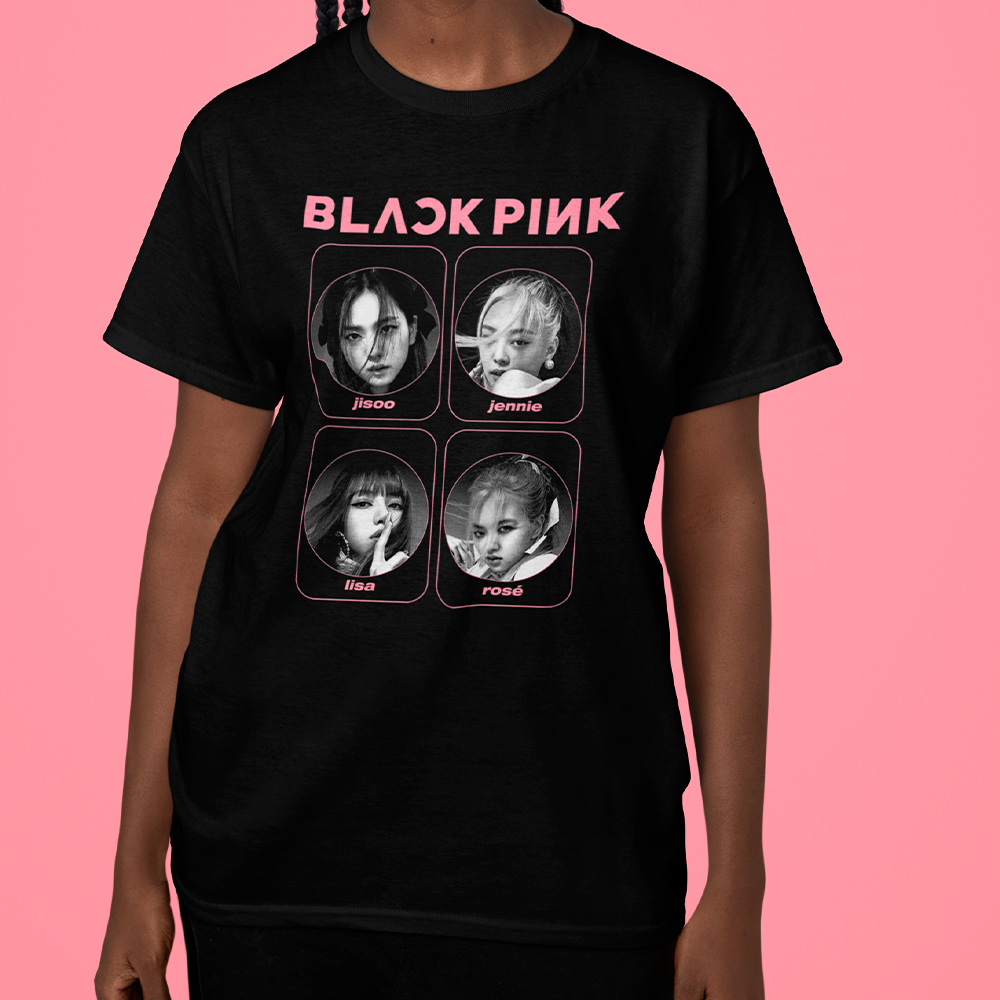 Camiseta Básica Blackpink Members