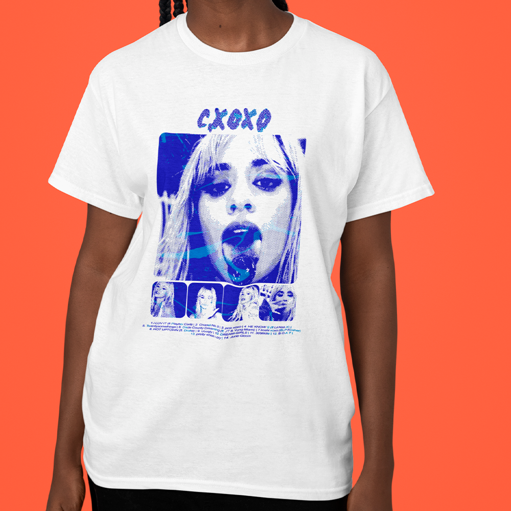 Camiseta Básica Camila Cabello C Xoxo Halftone