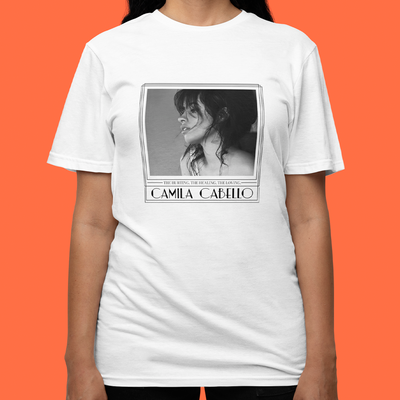 Camiseta Básica Camila Cabello Hurting Healing Loving