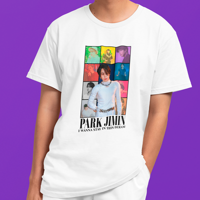 Camiseta Básica Jimin BTS The Eras