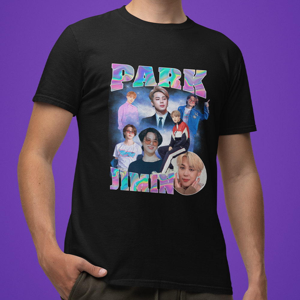 Camiseta Básica Park Jimin BTS