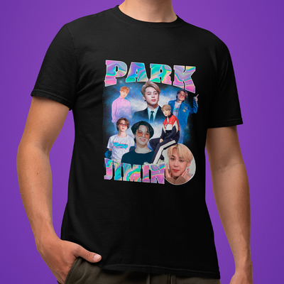 Camiseta Básica Park Jimin BTS