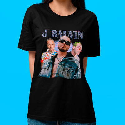 Camiseta Básica J Balvin Vintage
