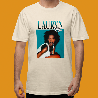 Camiseta Básica Lauryn Hill Vintage