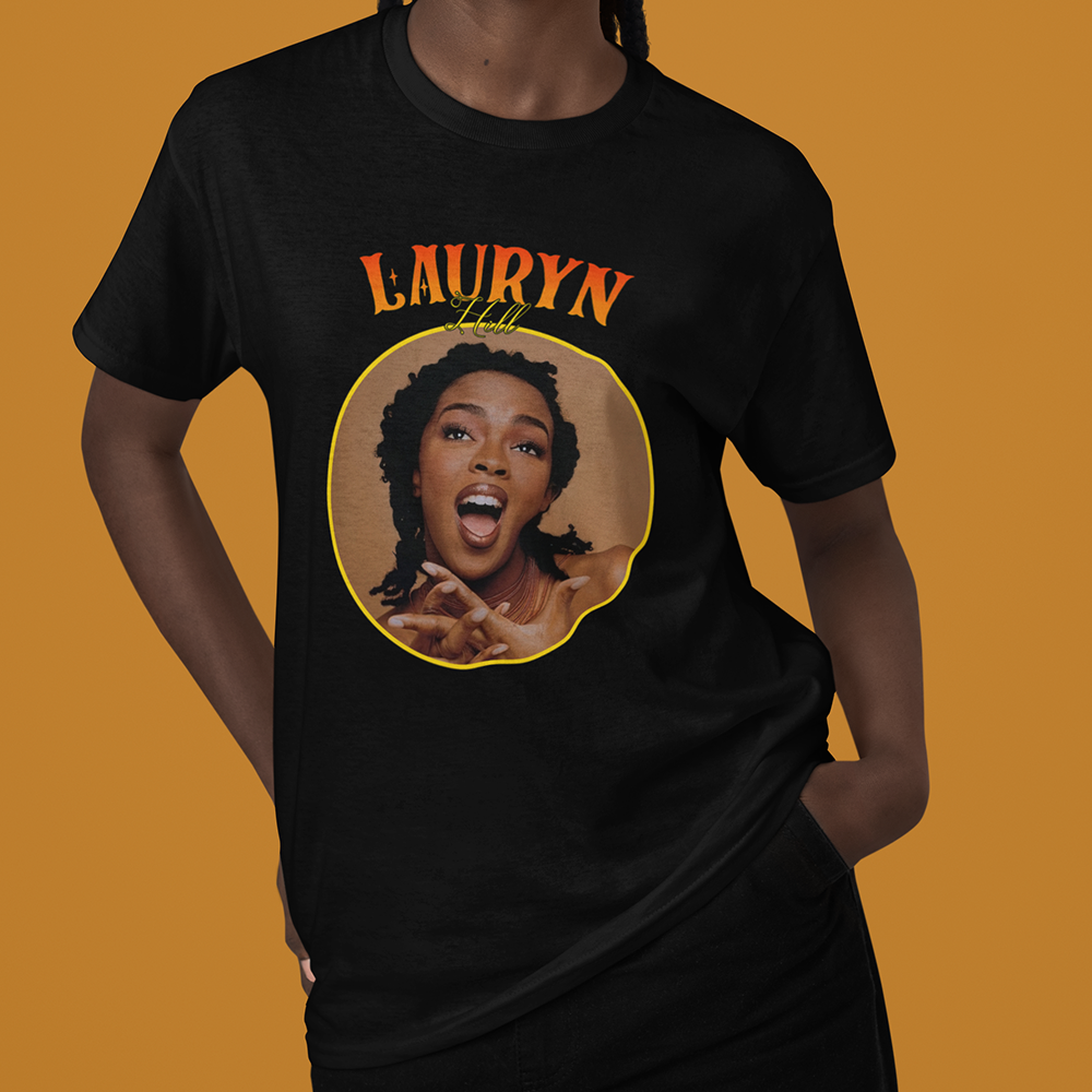 Camiseta Básica Lauryn Hill Time Magazine 1999