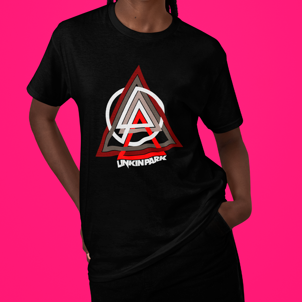 Camiseta Básica Linkin Park Trinity