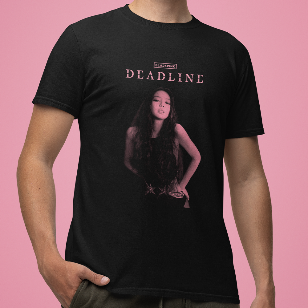 Camiseta Básica Blackpink Deadline Jennie